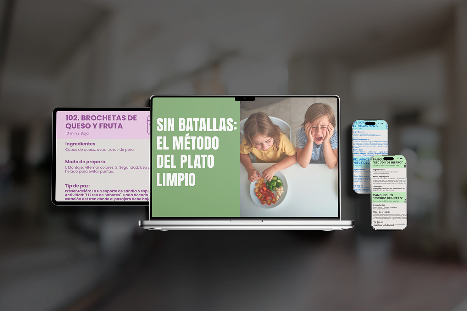 Libro digital 200 recetas saludables para niños